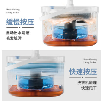 尚奇旋转拖把家用一拖净免手洗2025净污分离清污拖把带桶懒人拖布A83