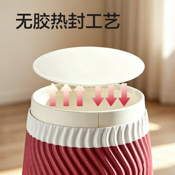 得力（deli）【超级爆款】加厚多层一次性杯子纸杯办公咖啡居家防烫办公水杯