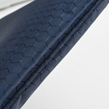 泰档公文包男士手提包牛津布资料袋双层收纳袋防水会议足球纹蓝色双面衬不掉渣【1个】TJ0281