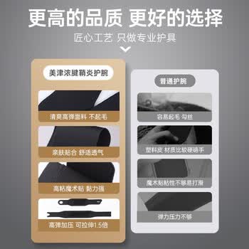 美津浓（MIZUNO）大拇指关节固定腱鞘护腕手腕扭伤腱鞘炎护具鼠标手妈妈手男女