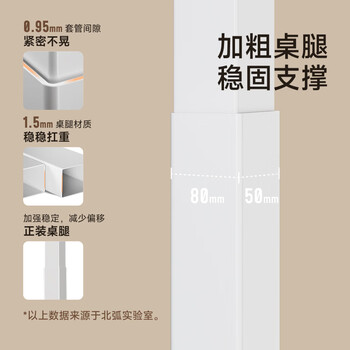 Brateck北弧电动升降桌电脑桌书桌电竞桌站立办公学习边桌子工作升降台S1 Brateck北弧电动升降桌电脑桌书桌电竞桌站立办公学习边桌子工作升降台S1