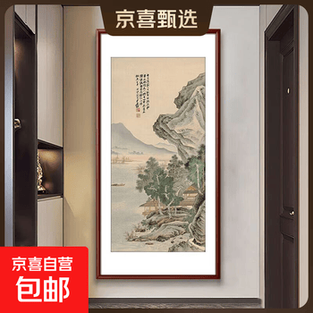 国画张大千图片- 京东