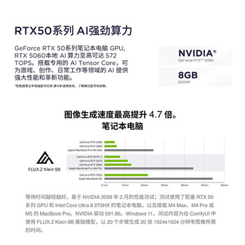 联想ThinkBook16p 2026款 3D建模设计师商用办公笔记本(U7-251HX 32G 1TSSD RTX5060-8G)2.5K 灰
