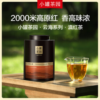 小罐茶园云海系列红茶云南凤庆产区滇红茶一级240g罐装茶叶 小罐茶出品
