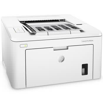 惠普（HP）LaserJet Pro M203dn 黑白激光打印机 双面打印