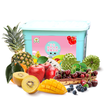 南粤大地(fresh food)新鲜水果礼盒果然有品 约重9.