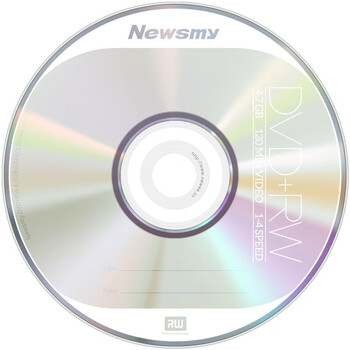 纽曼（Newsmy）DVD+RW光盘 刻录光盘 光碟 可擦写空白光盘 4速4.7G台产 10片装