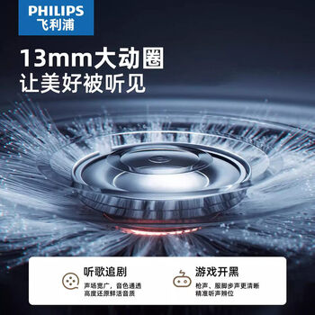 飞利浦(PHILIPS)半入耳式蓝牙耳机 人体工学设计 360°全景音通话降噪超长续航防水防汗适用苹果华为 TAT1420灰色 飞利浦(PHILIPS)半入耳式蓝牙耳机 人体工学设计 360°全景音通话降噪超长续航防水防汗适用苹果华为 TAT1420灰色