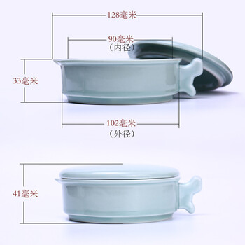 【全网低价】一得阁 墨盒多功能笔架笔搁笔洗多用墨池