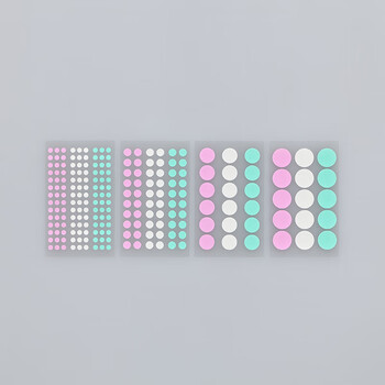 STALOGY 标签贴 标签纸贴纸 口取纸 便利贴 贴纸标签 圆点贴 便签 索引纸 5mm 混色荧光 STALOGY 标签贴 标签纸贴纸 口取纸 便利贴 贴纸标签 圆点贴 便签 索引纸 5mm 混色荧光