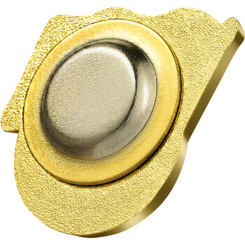 优和（UHOO）党徽强磁【不褪色】镀金标准款 别针扣最新版党徽徽章 磁铁扣（100个装+送10个）厚度2mm 0247