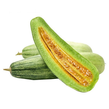 栩季(xuji)山东羊角蜜甜瓜 新鲜当季孕妇水果脆甜香瓜时令羊角脆整箱