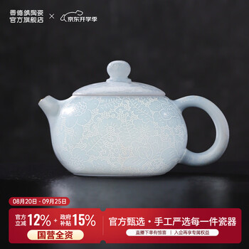景德镇陶瓷茶壶- 京东