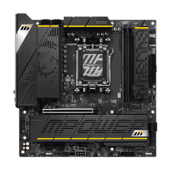AMD锐龙R9 9950X搭微星B850MPOWER超频主板 游戏电竞主板 主板CPU套装 板U套装