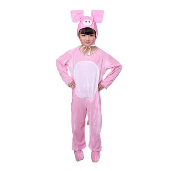 六一小猪舞蹈服装幼儿园快乐小猪裙子表演服儿童小猪演出服装动物t