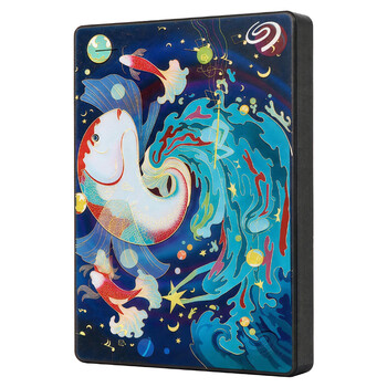 希捷(SEAGATE)移动硬盘 5TB USB3.0 2.5英寸 机械硬盘 高速 轻薄 外接存储 数据恢复服务 彩绘定制款好运锦鲤 希捷(SEAGATE)移动硬盘 5TB USB3.0 2.5英寸 机械硬盘 高速 轻薄 外接存储 数据恢复服务 彩绘定制款好运锦鲤