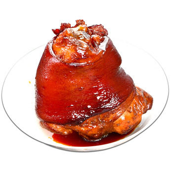 即食真空五香麻辣红烧东坡肉卤味太康肘子 无骨肘子纯肉500克(五香味)