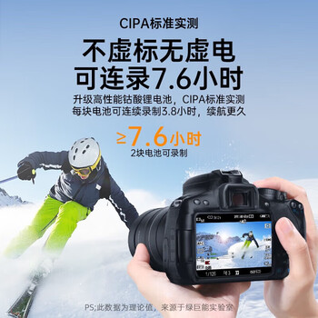 绿巨能 CS3 尼康 EN-EL15C 电池快充盒 Z5/Z6/Z7/D850/D7500 相机充电仓 便携双充