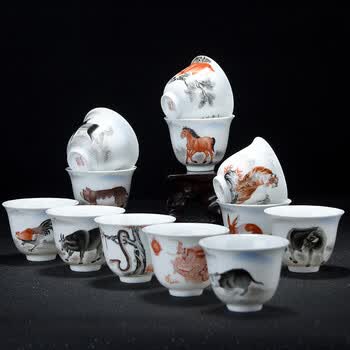 景徳鎮 鈞窯釉皿「建國瓷厰上海博物館 一九七二年」銘 φ23cm 【公式通販】