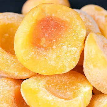 五杀丹东特产 黄桃瓣 冷冻 黄桃速冻 黄桃罐头 水果罐头 3斤