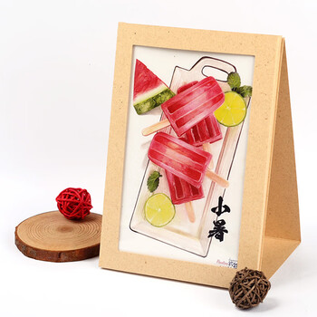 马可（MARCO）传统24节气定制48色油性彩色铅笔礼盒彩笔附国潮风画册男女生节日年货好礼