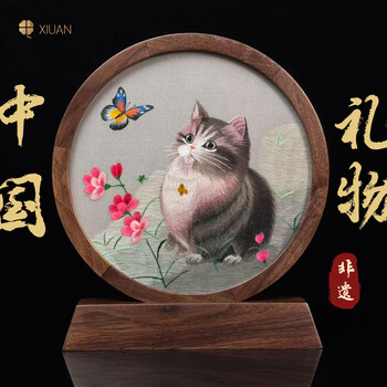 双面苏绣- 京东