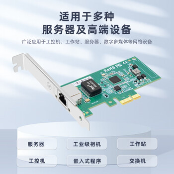 EB-LINKintel I210芯片PCI-E X1千兆单电口桌面台式机有线网卡服务器支持linux新旧随机发货 EB-LINKintel I210芯片PCI-E X1千兆单电口桌面台式机有线网卡服务器支持linux新旧随机发货