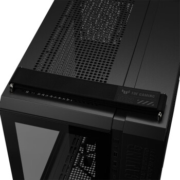 华硕TUF GAMING GT502 弹药库机箱 双仓设计/免工具拆卸/黑色海景房/创新散热/GPU支架