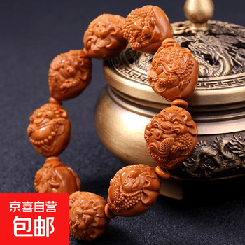 橄榄核雕金蟾品牌及商品- 京东