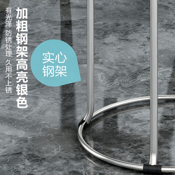 华恺之星凳子 家用简约铁艺餐椅 加厚钢筋板凳餐凳高凳圆凳子HK5129电镀灰 华恺之星凳子 家用简约铁艺餐椅 加厚钢筋板凳餐凳高凳圆凳子HK5129电镀灰