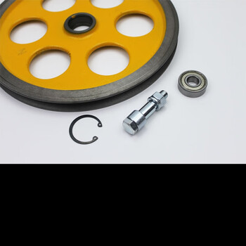 千惠侬电梯涨紧轮涨紧装置限速器底坑适用三菱电梯配件8mm钢丝绳直径