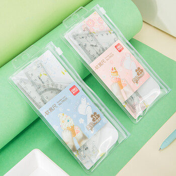 得力(deli)15cm直尺三角尺量角器考研高考中考可弯曲软尺套装 尺子 透明色生日礼物 得力(deli)15cm直尺三角尺量角器考研高考中考可弯曲软尺套装 尺子 透明色生日礼物