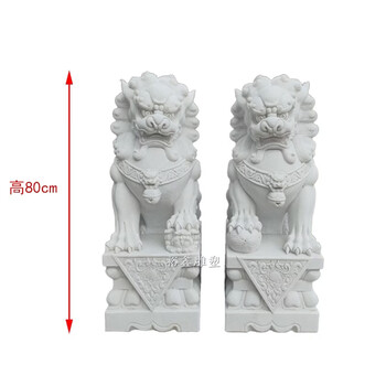 汉白玉石狮子品牌及商品- 京东