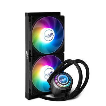 瓦尔基里(VALKYRIE）C280-RGB  VK 一体式CPU水冷散热器 支持LGA1700 AM5  ARGB光效 金属扣具