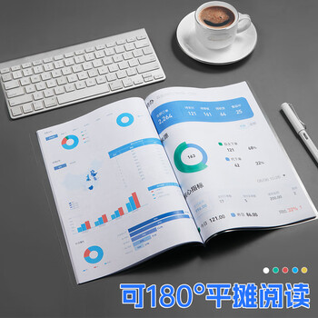 金蝶（kingdee）10只装抽杆夹透明拉杆文件夹 拉杆夹抽杆文件夹简历报告夹文件资料夹 蓝色