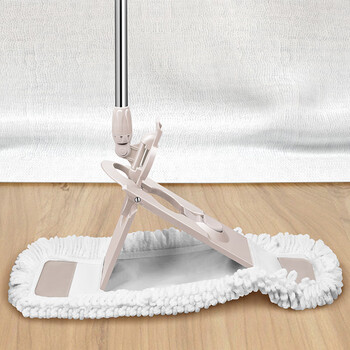 百家好世 大号平拖专用拖布头吸水懒人拖把配布墩布 1块装 百家好世 大号平拖专用拖布头吸水懒人拖把配布墩布 1块装