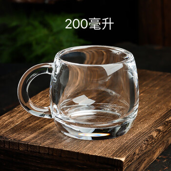 水晶玻璃杯 捷克水晶玻璃杯--Flower-blue】一組兩個杯子水晶杯酒杯波希米亞