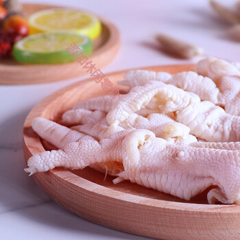 无骨鸡爪新鲜生冷冻鸡爪子生鲜鸡脚泡椒凤爪小零食商用脱骨鸡爪子 5斤