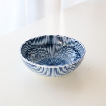 细十草平底菜碗小号 12