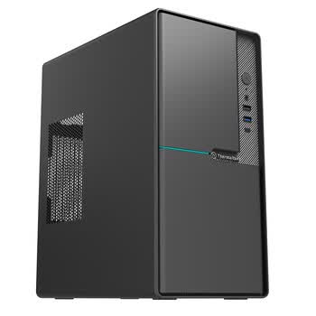 Thermaltake（Tt）金刚Mini 提手版 机箱电脑主机 黑色（M-ATX主板/商务办公/可便携/迷你/厚五金/多风扇位）