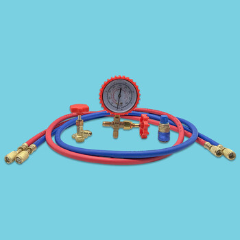 汽车专用空调添加氟利昂补充冷媒工具套装冰龙r134a雪种 汽车专用加氟