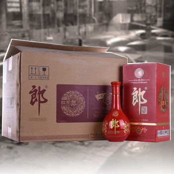 郎酒(红花郎天宝洞藏10年)2012年53度500ml 1箱6瓶f-199老酒109-61