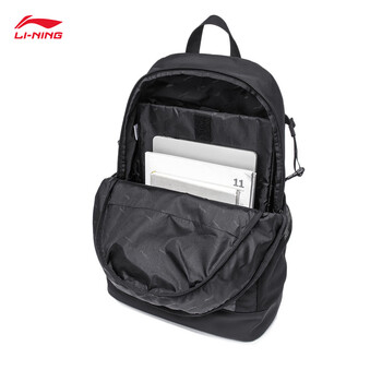 李宁双肩包男女同款健身大容量反光拼接书包ABST297 李宁双肩包男女同款健身大容量反光拼接书包ABST297