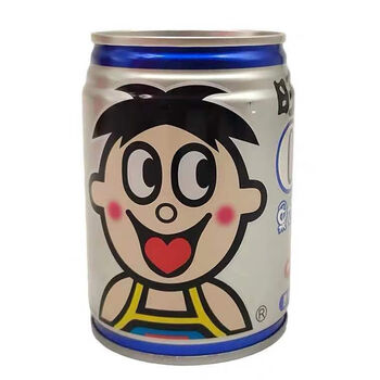 旺旺o泡果奶旺仔牛奶245ml*6铁罐大瓶装原味肪学生早餐奶 原味【蓝色