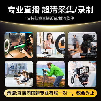 胜为视频采集卡直播4K60HZ HDMI相机高清录制ps5/xbox/Switch/ipad摄像机笔记本电脑手机抖音 DHC4060J