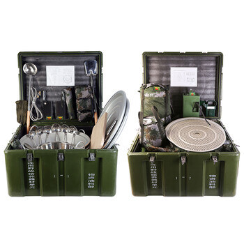 兵器库连用野战给养器材单元连用给养单元野营用品炊具