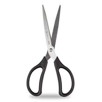 晨光文具ASS91468经典办公家用学生手工剪纸 210mm小巧不锈钢剪刀  12把装