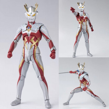 真骨雕儿童男玩具关节可动人偶模型手办七夕情人节礼物 (shf赛罗强壮