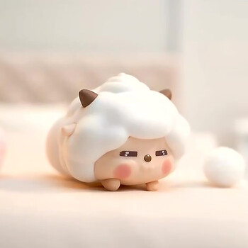 懒羊羊的日常盲盒喜羊羊与灰太狼懒洋洋公仔周边玩偶桌面摆件 【撑脸