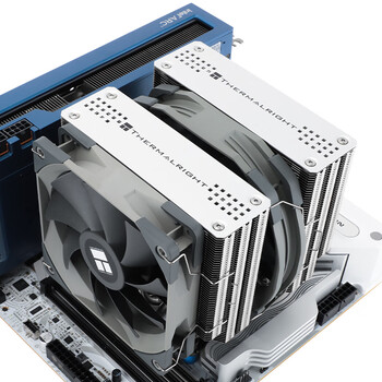 利民（thermalright）Frost Spirit 140 霜灵 风冷散热器AGHP四热管双塔全电镀回流焊 支持多平台S-FDB轴承FS140 